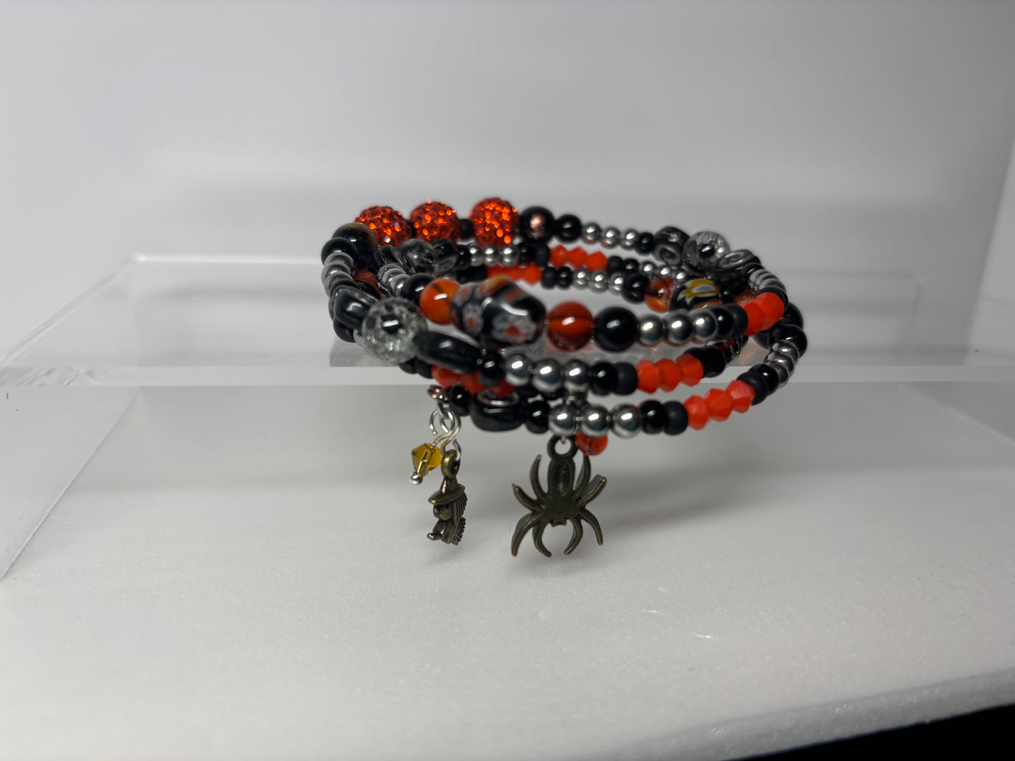 BR-2001 Halloween Memory Wire Bracelets