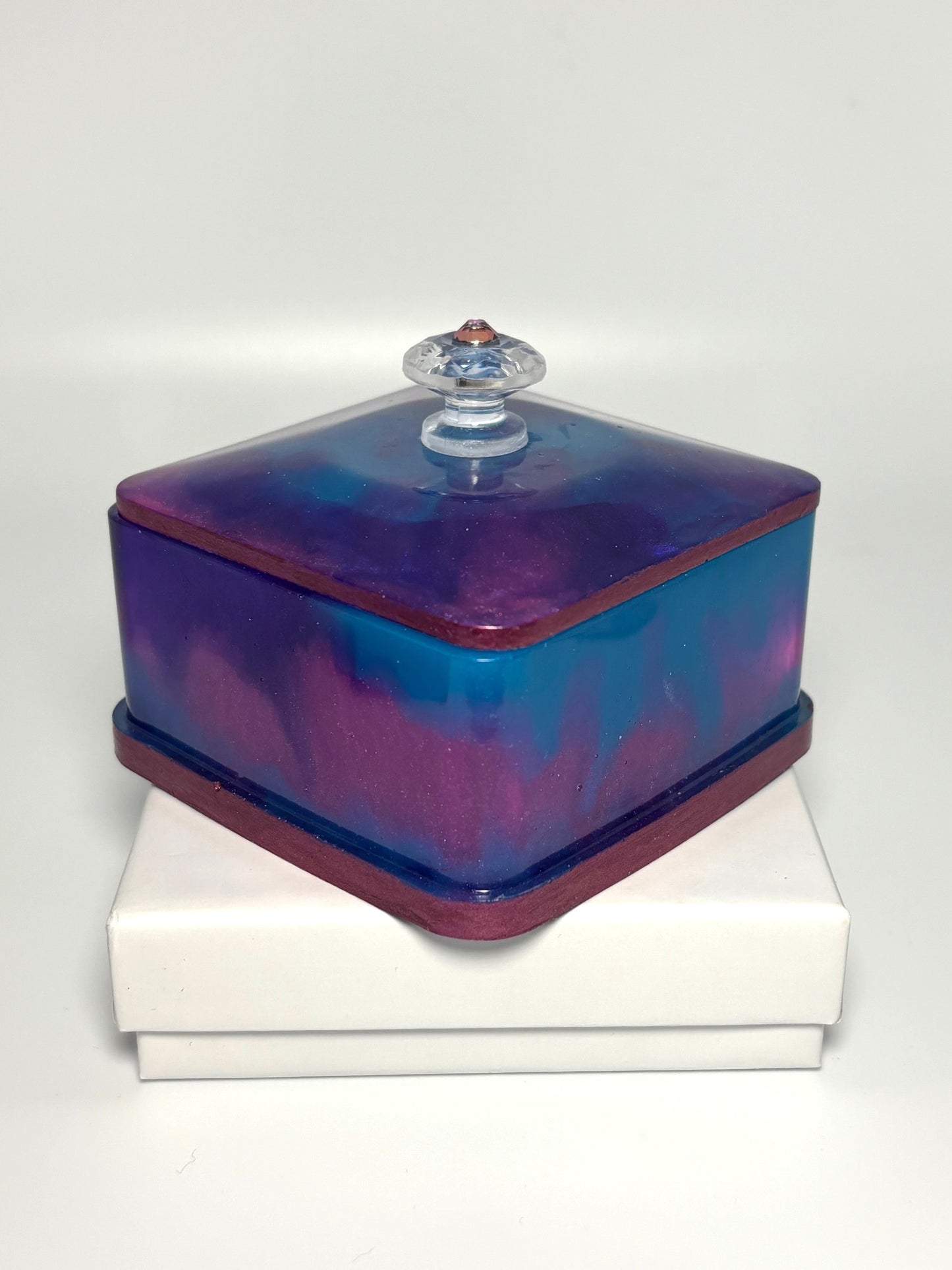 BX-0003 Blue, Purple and Pink Jewel Gift Box