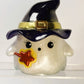 Ghost Gift Box with Witches Hat and Magic Wand