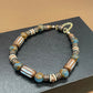 BR-0057 Blue-Green Impression Jasper Bracelet