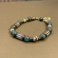 BR-0057 Blue-Green Impression Jasper Bracelet